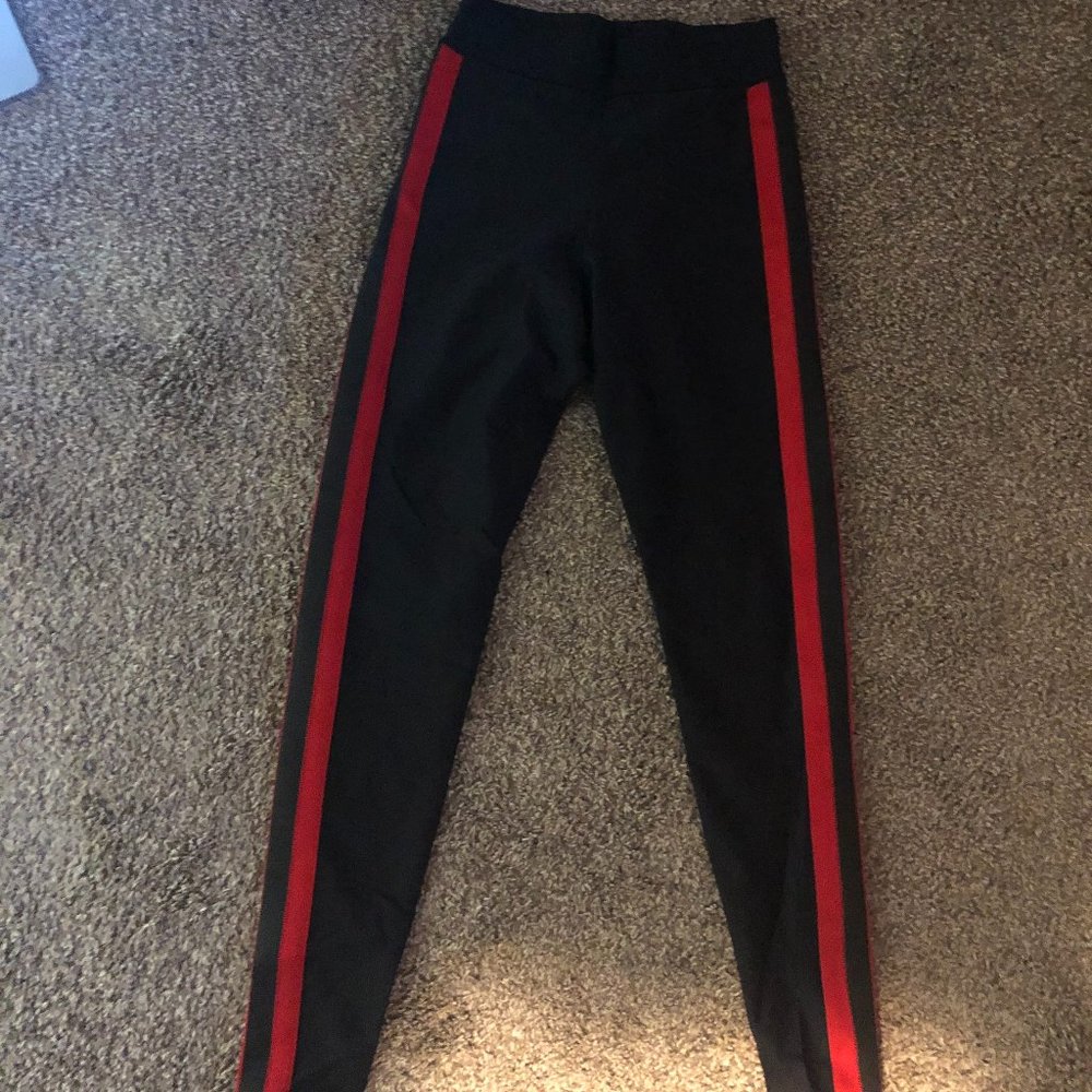 Black and Red Ultracor Leggings S